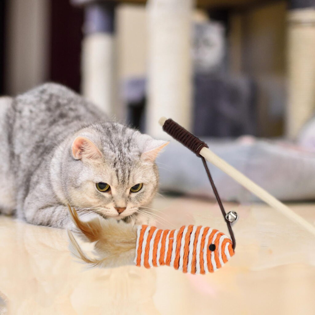 Feather Dangler: Interactive Cat Toy